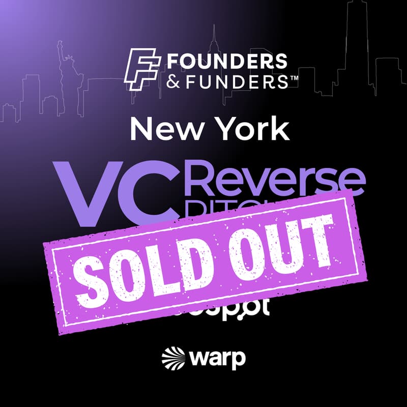 Cover Image for Founders & Funders: NYC VC Reverse Pitch
