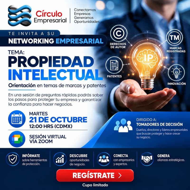 Cover Image for Protege tus ideas, impulsa tu negocio"