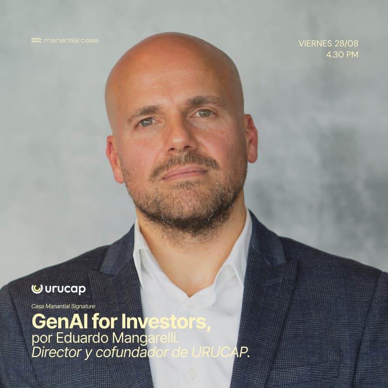 Cover Image for "GenIA for Investors" por Eduardo Mangarelli de URUCAP