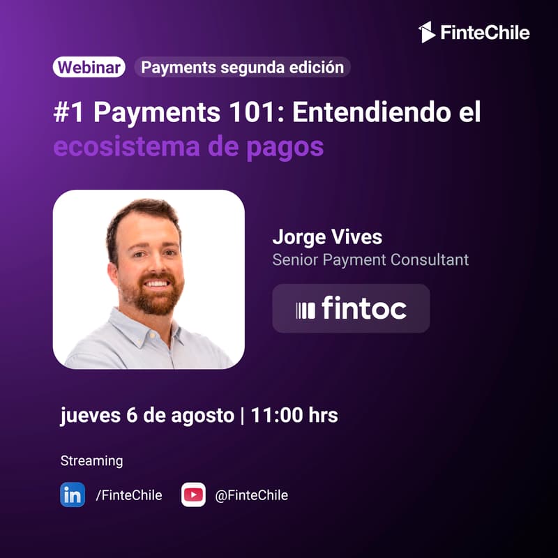 Cover Image for Webinar #1 | Payments 101: Entendiendo el ecosistema de pagos.