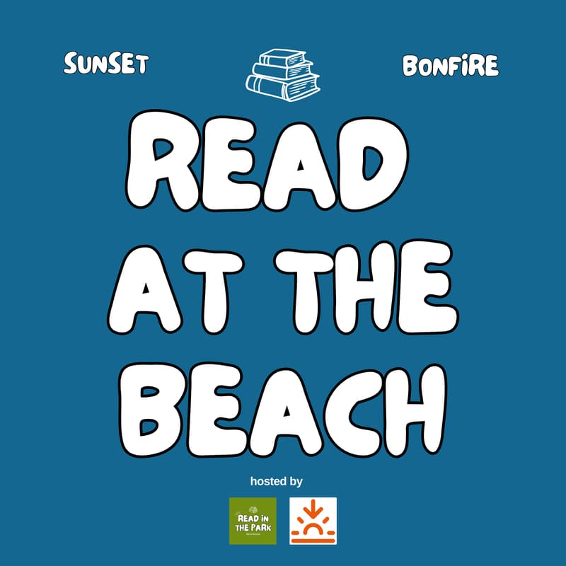 Cover Image for Read at the Beach ft Sunset + Bonfire 🌊📚