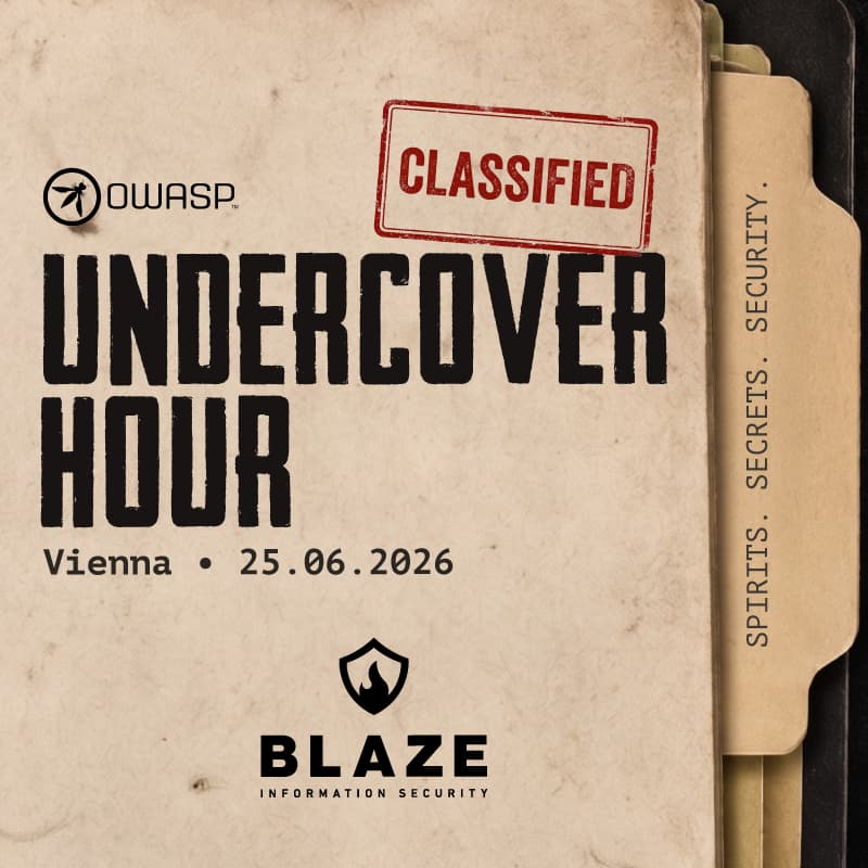 Cover Image for Undercover Hour: Post-OWASP Drinks in Vienna