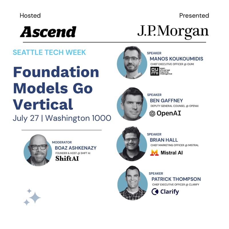 Cover Image for Foundation Models Go Vertical | Ascend
