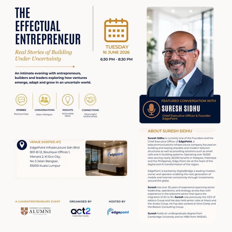 Cover Image for The Effectual Entrepreneur-with Suresh Sidhu
