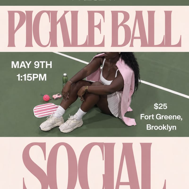 Cover Image for HELD x Volley & Vibe Pickleball Social - Mother’s Day Edition💐