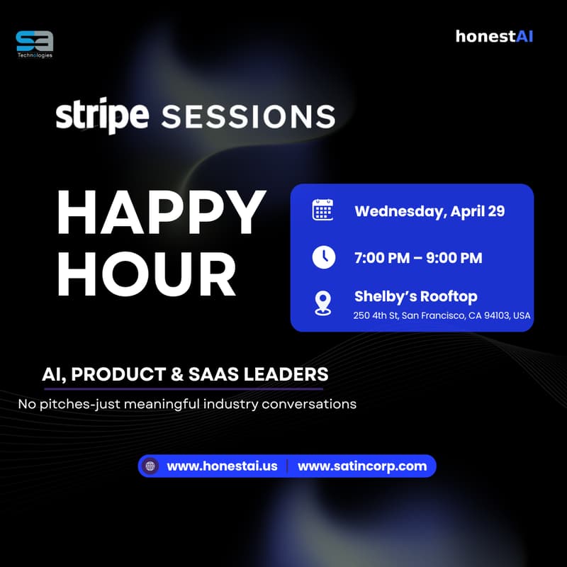 Cover Image for AI, Product & Fintech Leaders Happy Hour | Stripe Sessions SF