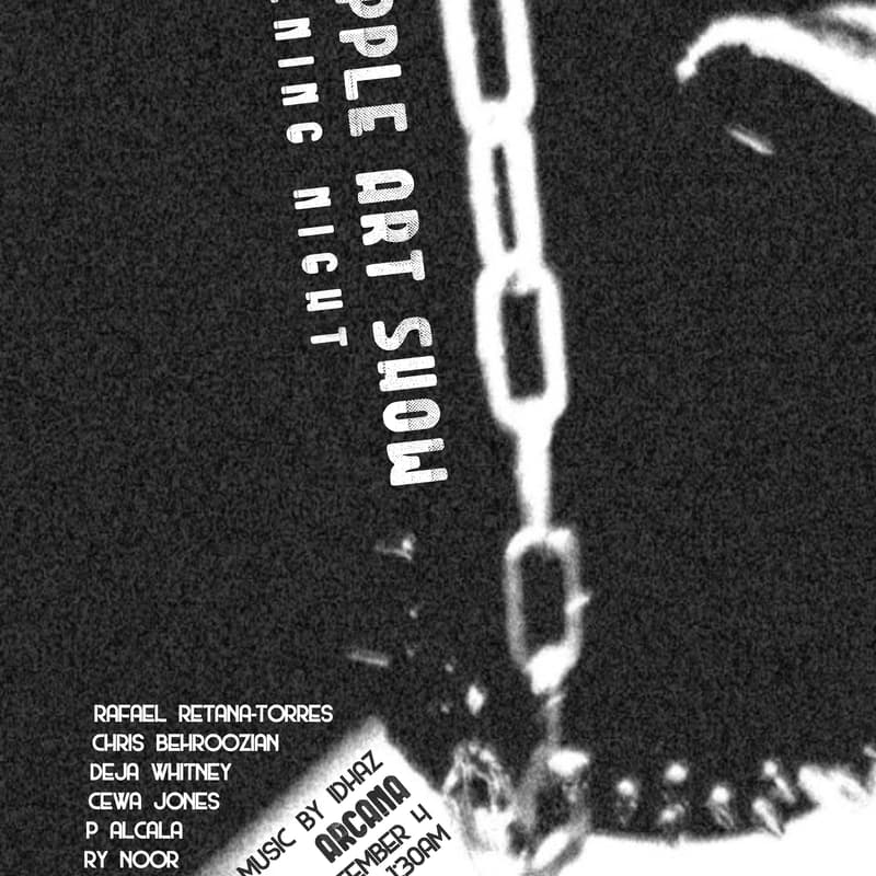 Cover Image for 'Supple' Exhibition Opening Night