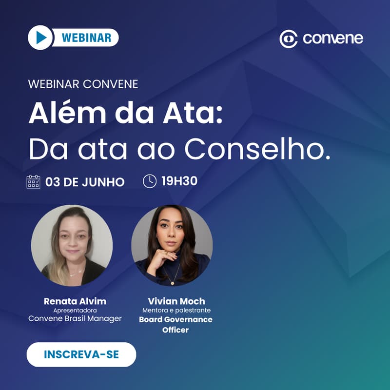 Cover Image for Webinar Além da Ata: O Backstage da Governança Corporativa