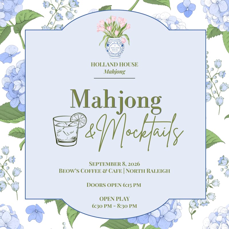 Cover Image for Mahjong & Mocktails | Holland House Mahjong