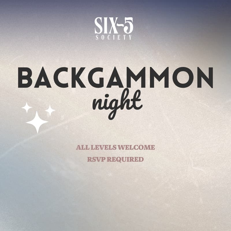 Cover Image for Backgammon Night at Huda (Williamsburg)