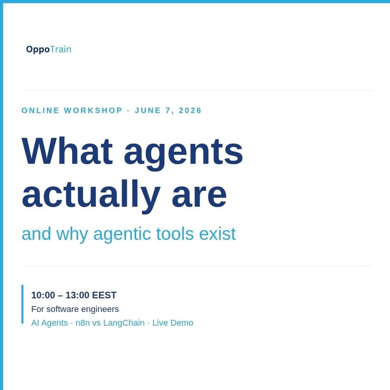 Cover Image for What agents actually are and why agentic tools exist