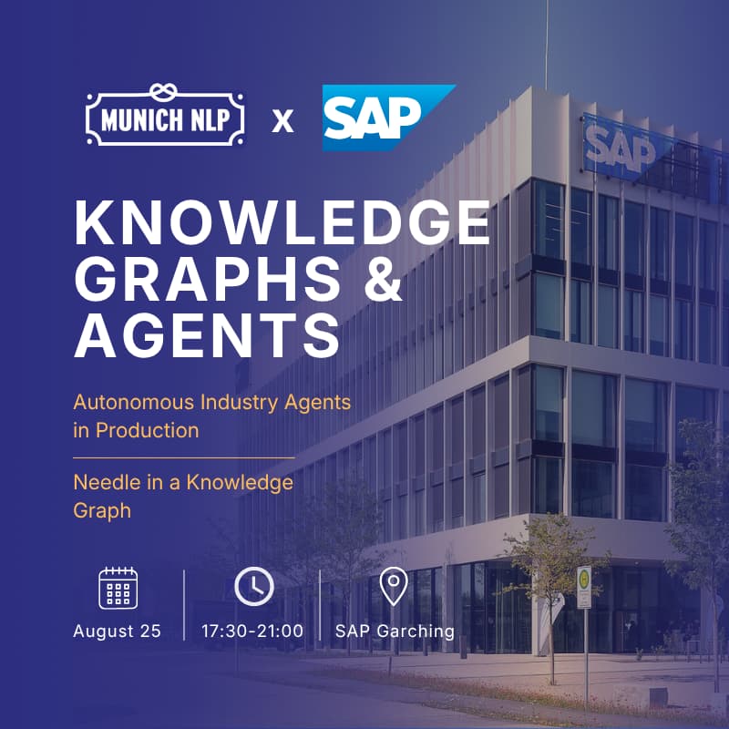 Cover Image for Munich🥨NLP x SAP: Knowledge Graphs & Agents