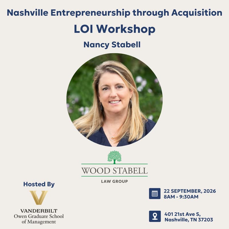 Cover Image for LOI Workshop, a Nashville ETA Event