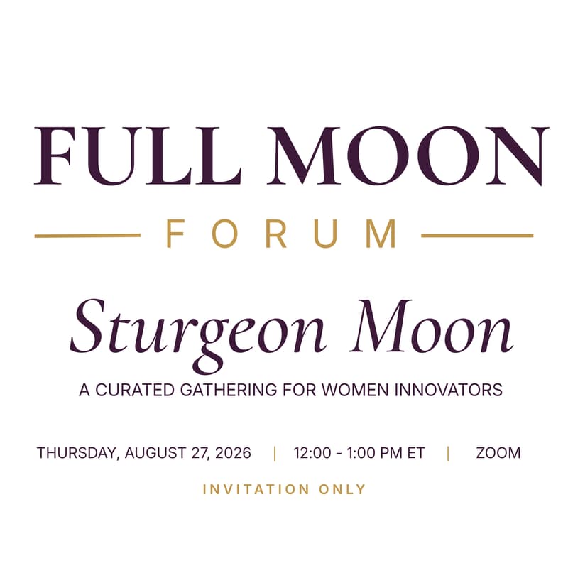 Cover Image for Full Moon Forum - Sturgeon Moon Virtual Gathering
