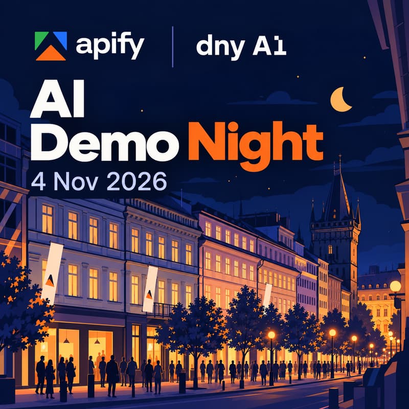 Cover Image for AI Demo Night @ Apify | Dny AI