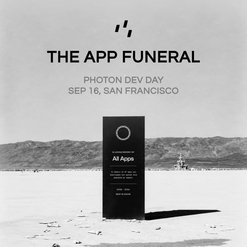 Cover Image for The APP Funeral: Photon Dev Day