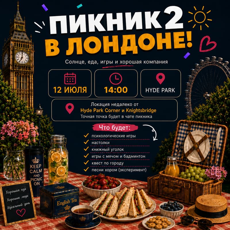 Cover Image for Пикник в Лондоне 2.0