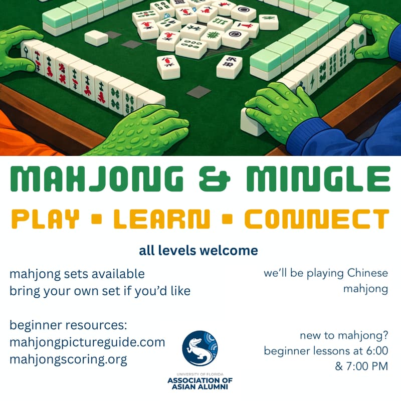 Cover Image for Mahjong & Mingle - August (NYC)