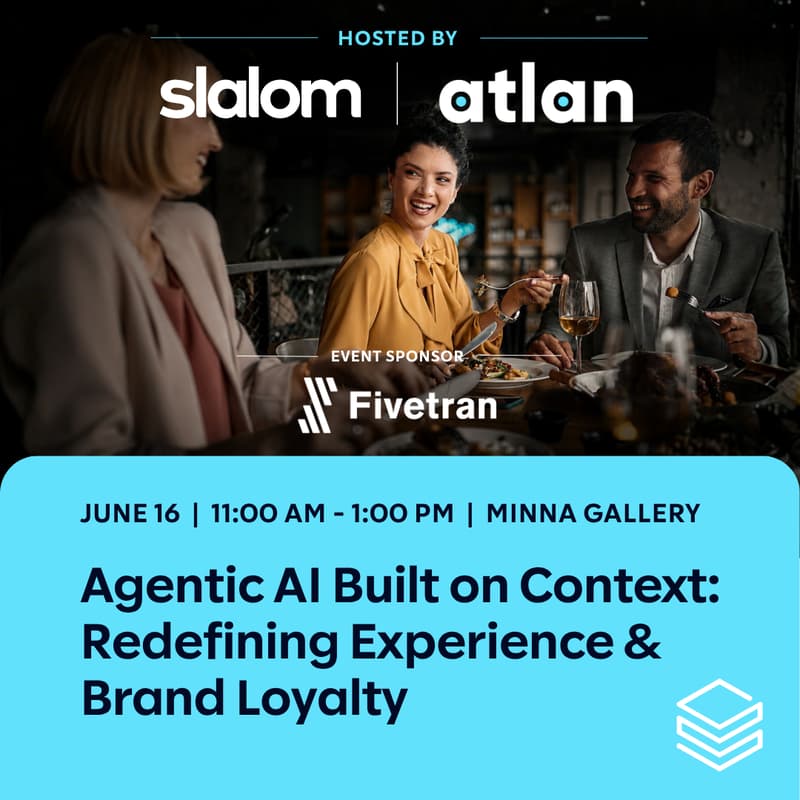 Cover Image for Agentic AI Built on Context: Redefining Experience & Brand Loyalty | Panel & Lunch