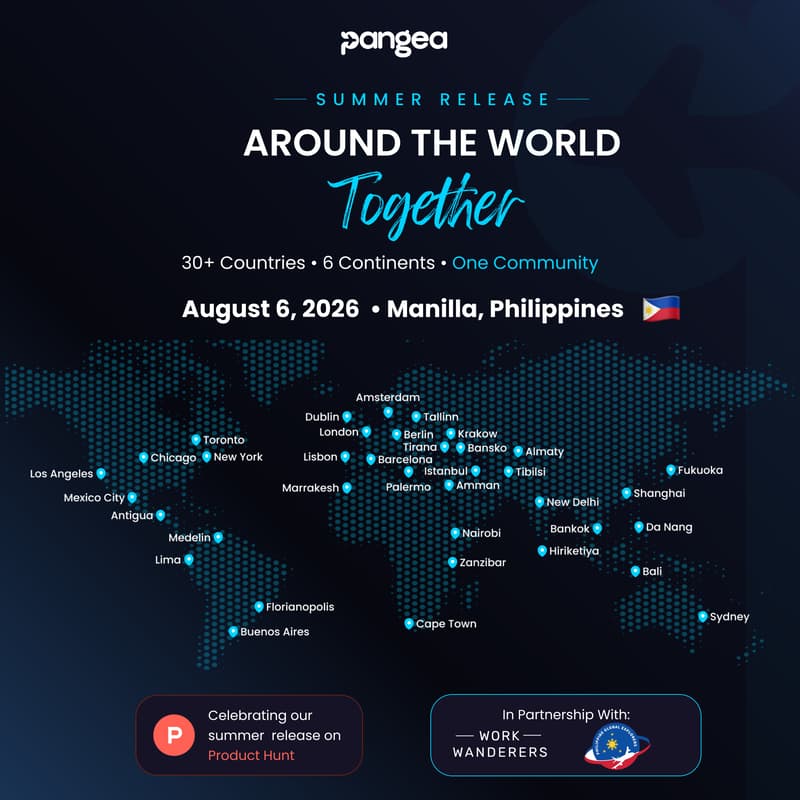 Cover Image for 🇵🇭 Manilla (Philippines) - Pangea Product Hunt Launch