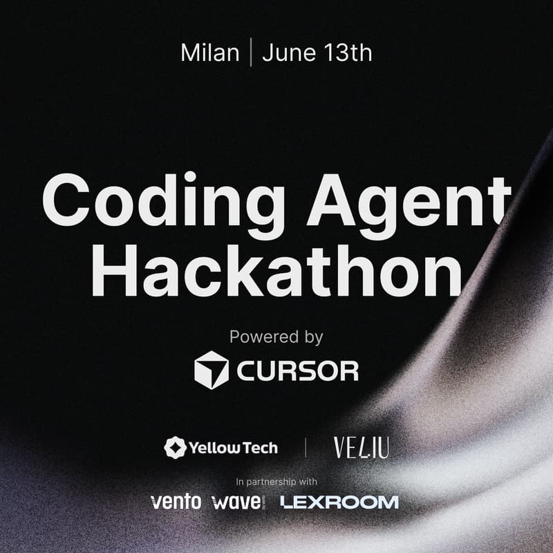 Cover Image for Coding Agent Hackathon powered by Cursor - Milan