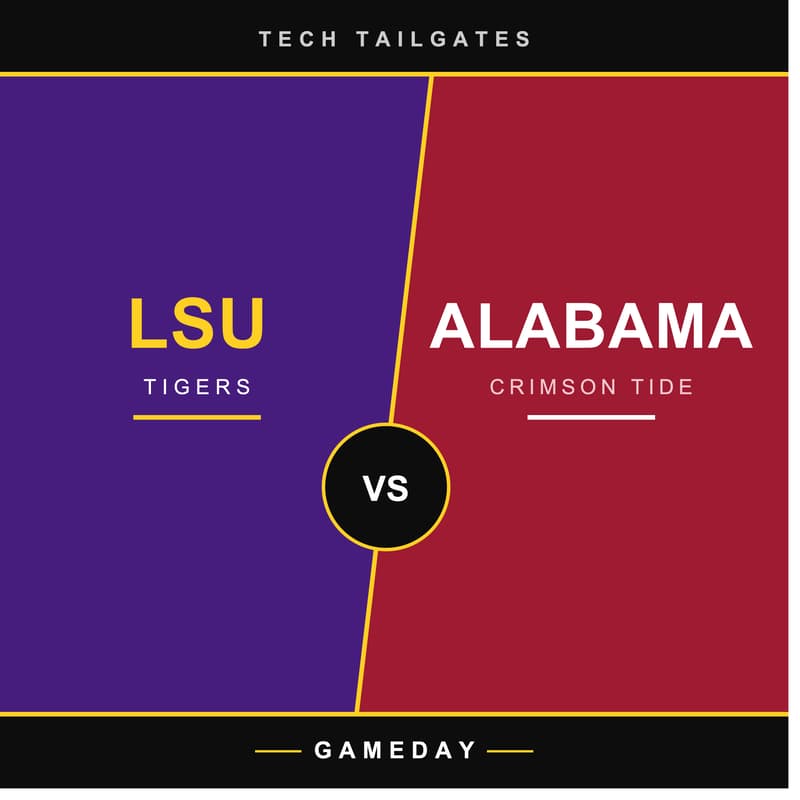 Cover Image for Tech Tailgate | LSU vs. Alabama