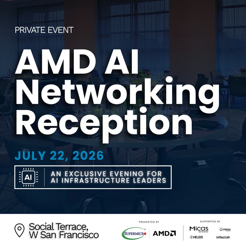 Cover Image for AMD Advancing AI Networking Reception