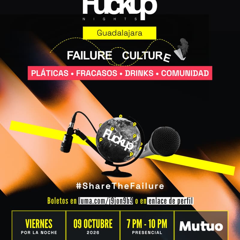 Cover Image for Fuckup Nights | Edición Juventudes