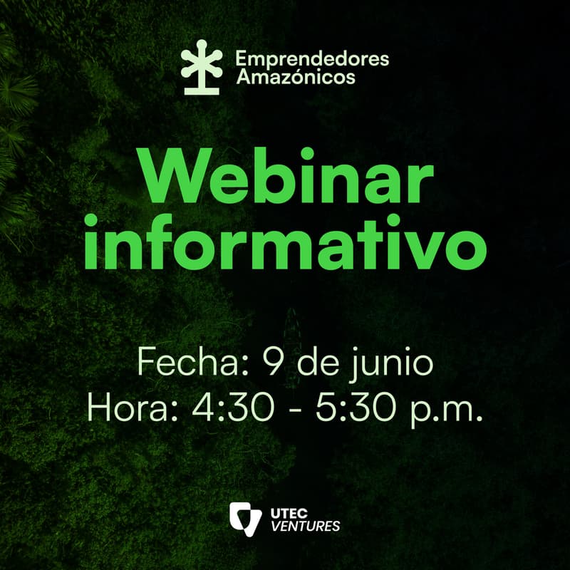 Cover Image for Webinar informativo: Convocatoria Emprendedores Amazónicos 2026