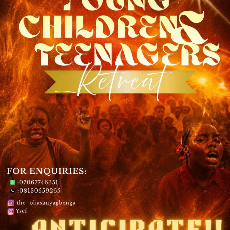 Cover Image for YOUNG STUDENTS CHRISTIAN FELLOWSHIP RETREAT 2026