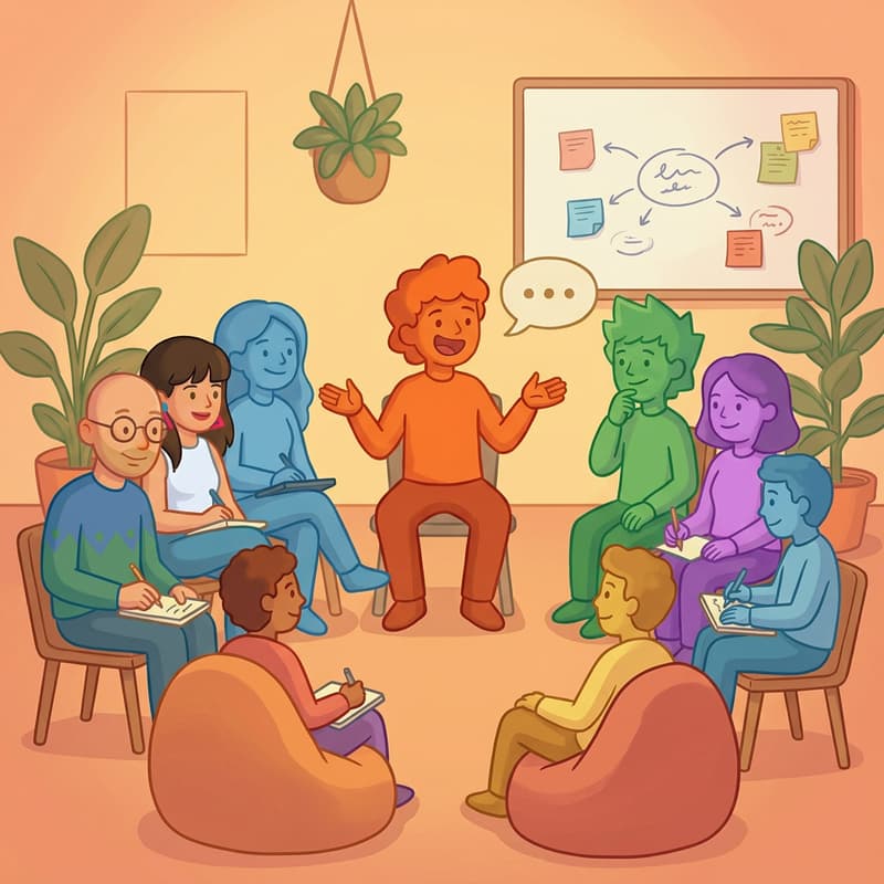 Cover Image for Group producing session