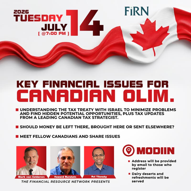 Cover Image for Key Financial Issues for Canadian Olim