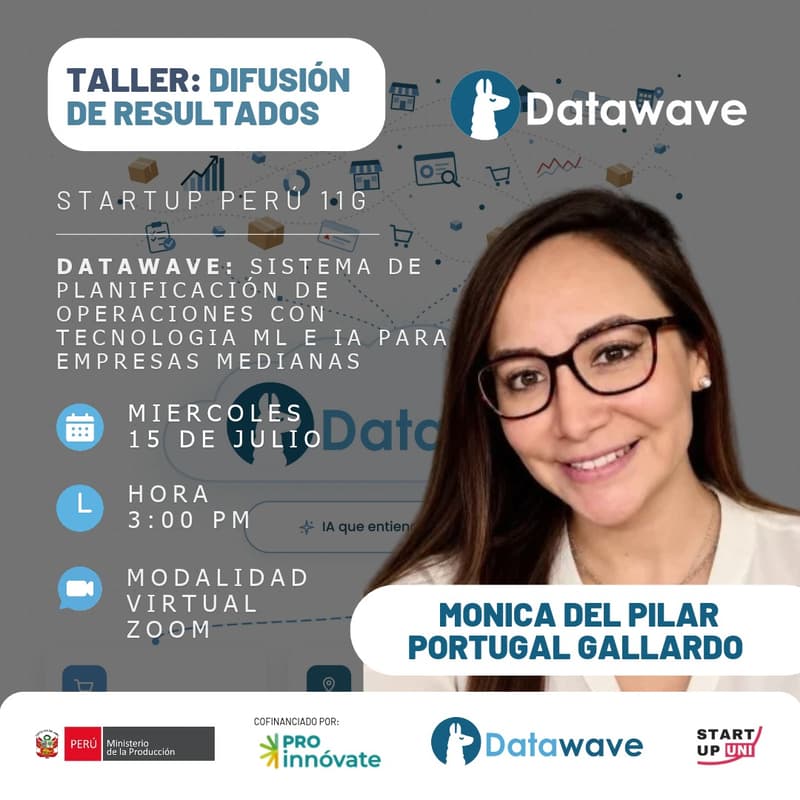 Cover Image for 📊 Taller de Difusión de Resultados "DATAWAVE" – SUP 11G 🚀