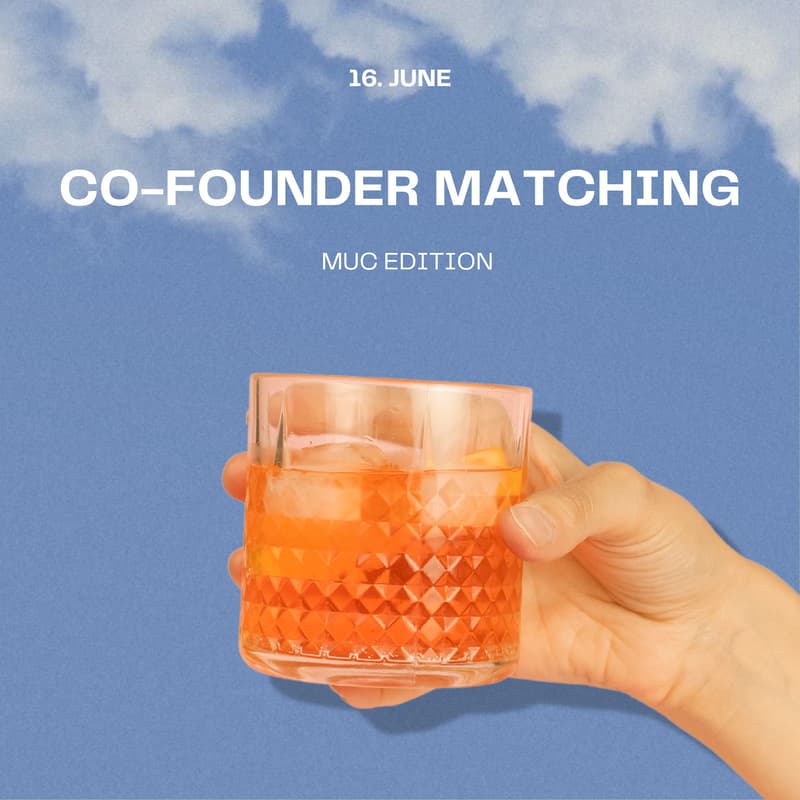 Cover Image for Founder Matching - MUC Edition