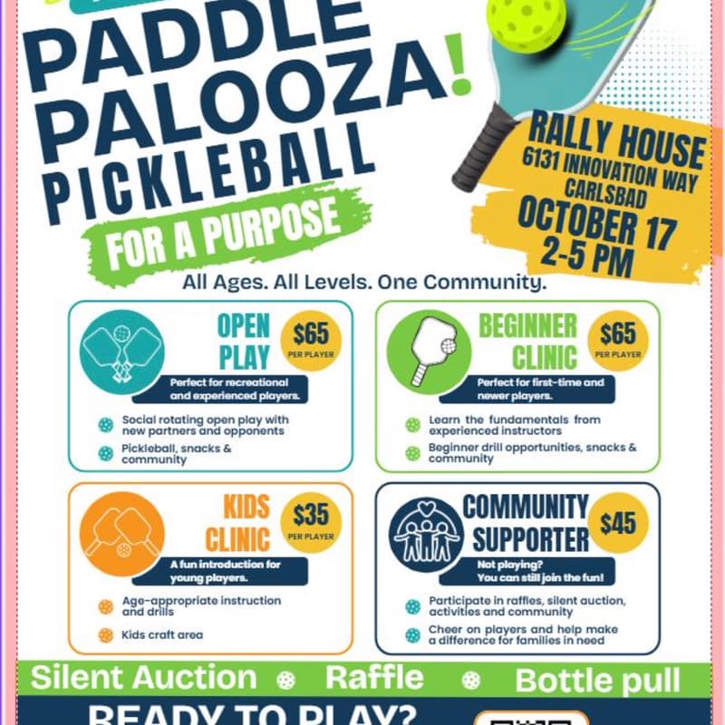 Cover Image for Paddle Palozza: Pickleball for a Purpose