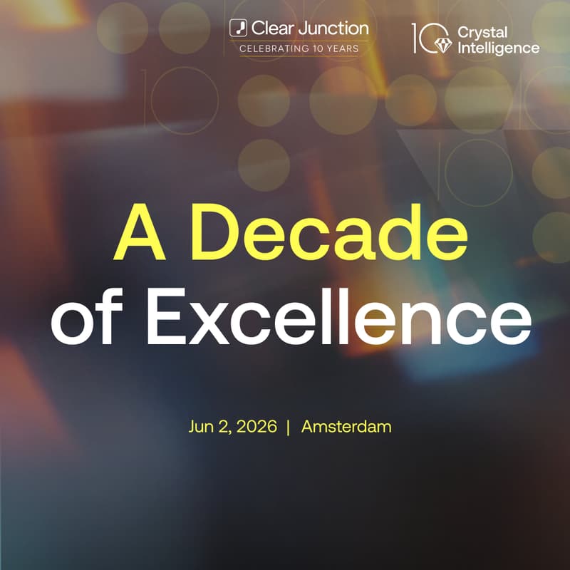 Cover Image for Clear Junction & Crystal Intelligence Decade Gala