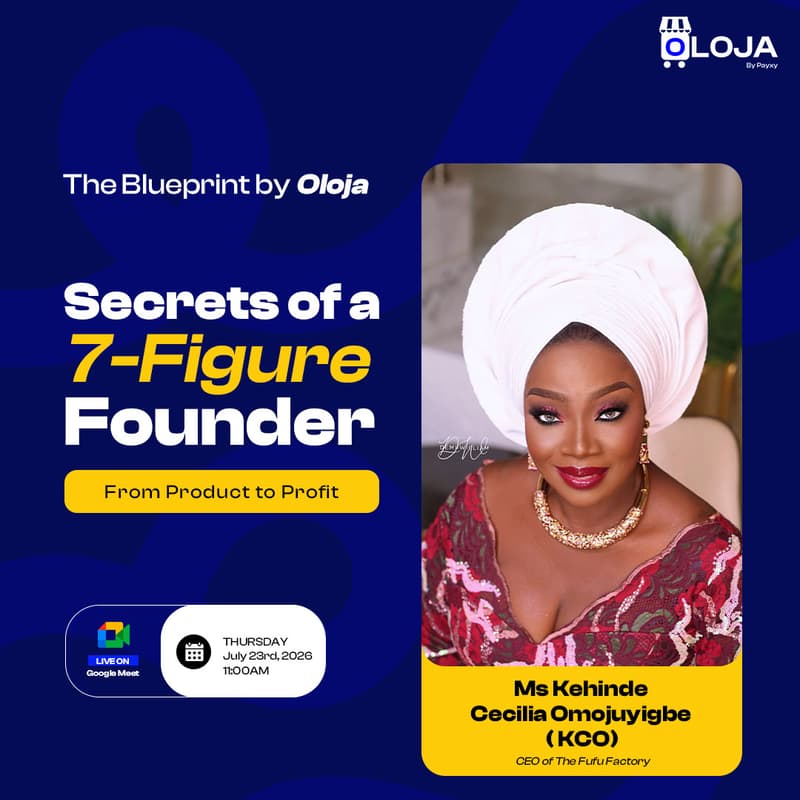 Cover Image for The Blueprint by Oloja: Secrets of a 7-figure Founder