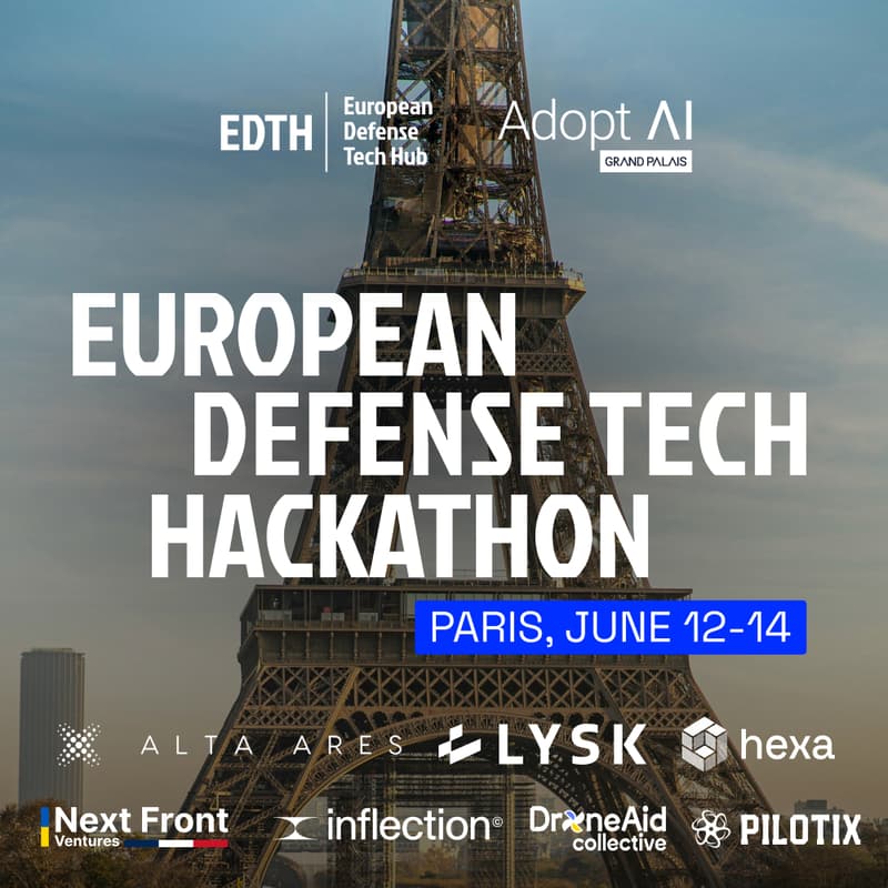 Cover Image for European Defense Tech Hackathon – Paris