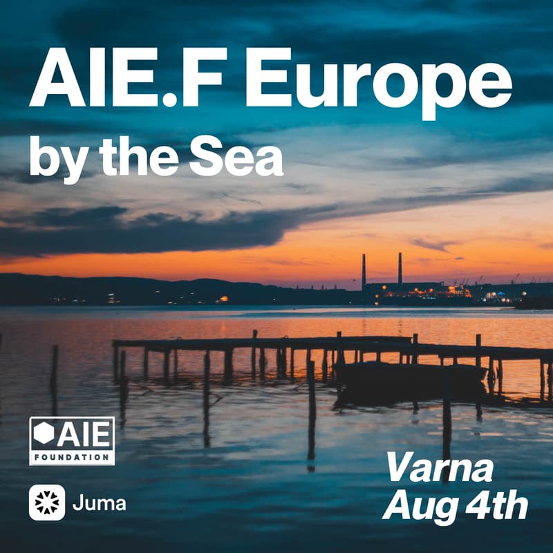 Cover Image for AIE.F x Juma | Agents by the Sea 🌊 Summer Special in Varna
