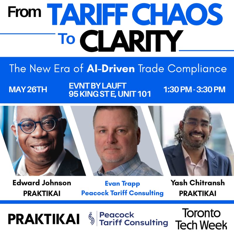 Cover Image for From Tariff Chaos to Clarity: The New Era of AI-Driven Trade Compliance