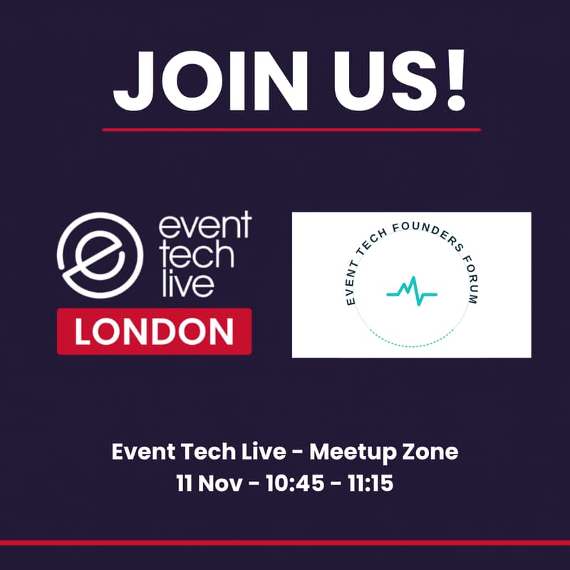 Cover Image for Event Tech Founders Forum Meetup
