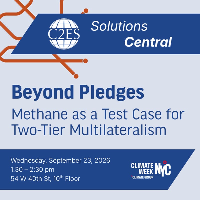 Cover Image for Beyond Pledges: Methane as a Test Case for Two-Tier Multilateralism