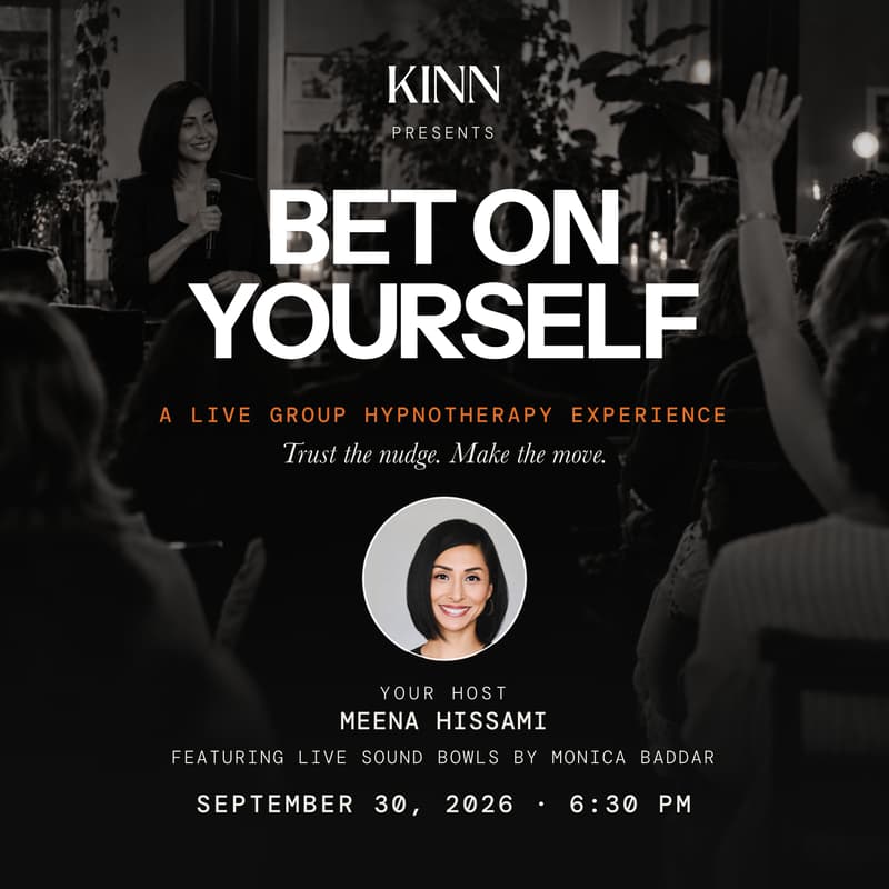 Cover Image for Bet on Yourself - A live group hypnotherapy experience for mission-driven founders, changemakers & creators