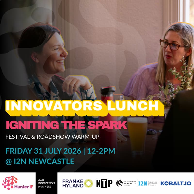 Cover Image for Innovators Lunch | Igniting the Spark: Festival & Roadshow Warm-up