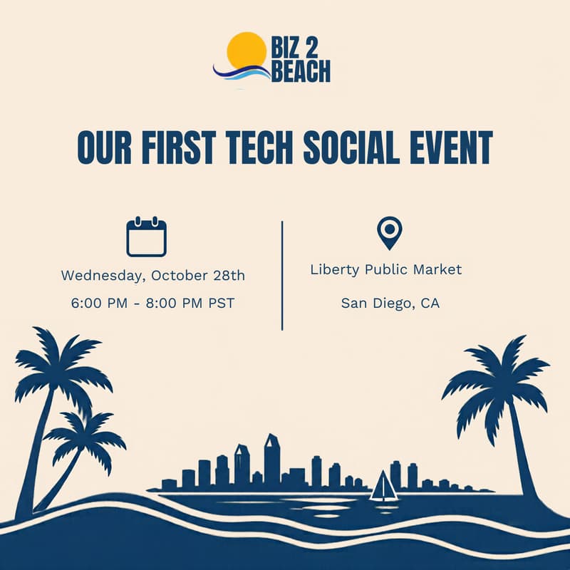 Cover Image for BIZ 2 BEACH: FIRST EVENT