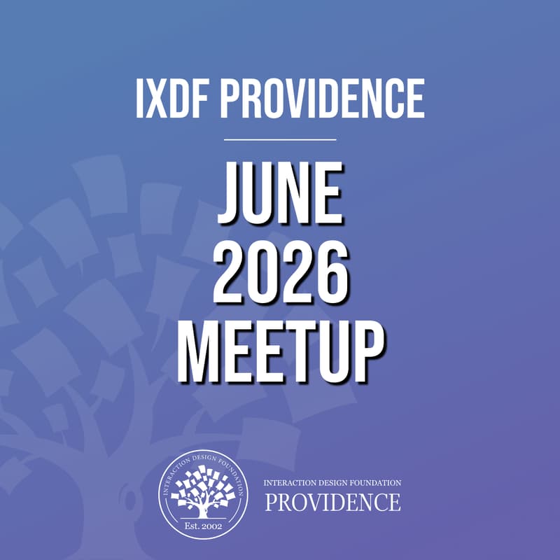 Cover Image for IxDF Prov. June Meetup: Design Challenge!