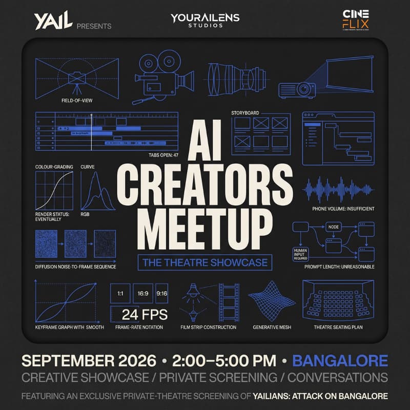 Cover Image for AI Creators Meetup: YAIL 01 (The Theatre Showcase)