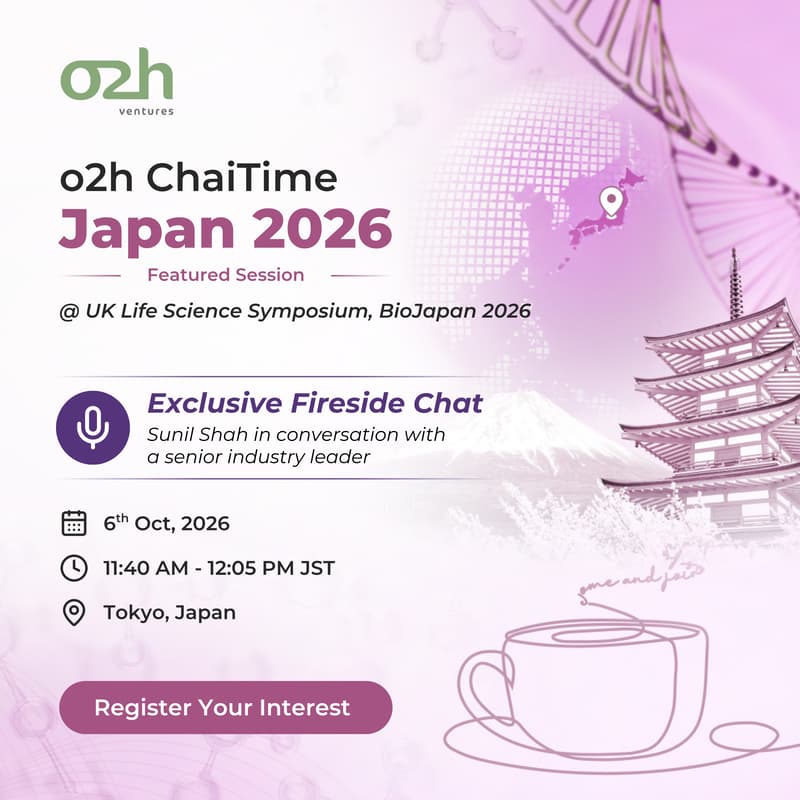Cover Image for o2h ChaiTime Japan 2026 | Featured Session at the UK Life Science Symposium