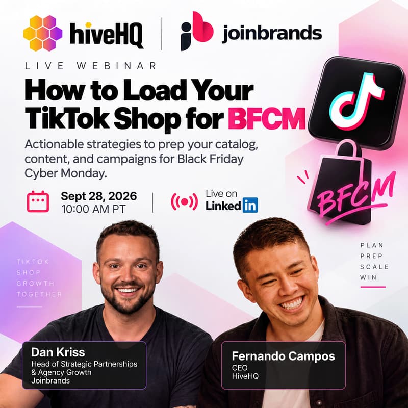 Cover Image for Your Biggest Black Friday Yet on TikTok Shop