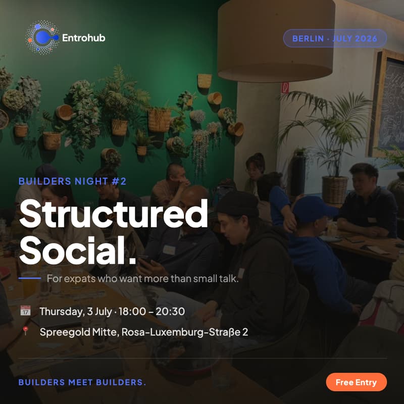 Cover Image for Entrohub · Builders Night #2